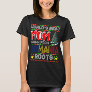 Camiseta Regalo de Navidad La Mejor Mamá del Mundo Nacida e