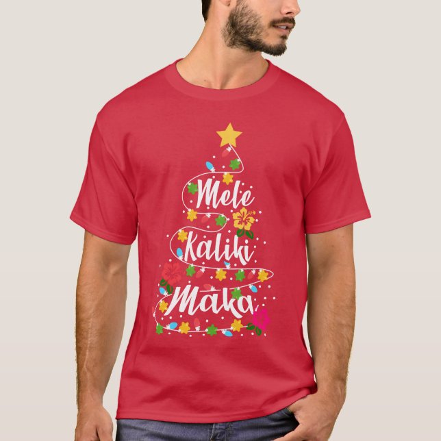 Camiseta Regalo de Navidad para los Navidades de Mele Kalik (Anverso)