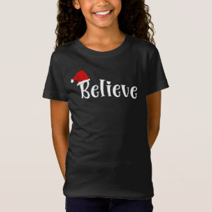Camiseta Regalo de Navidad Santa Cree Noche de Fiesta de Na