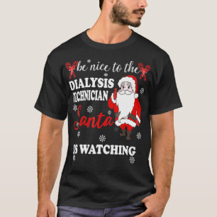 Camiseta Regalo de Navidades de Camisas Técnicas de Diálisi