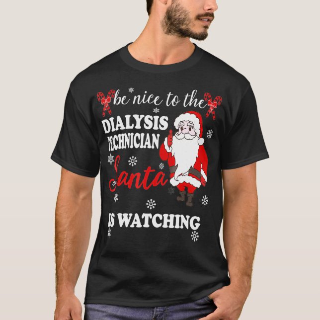 Camiseta Regalo de Navidades de Camisas Técnicas de Diálisi (Anverso)