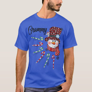 Camiseta Regalo de Navidades de caña roja de caramelo gramm