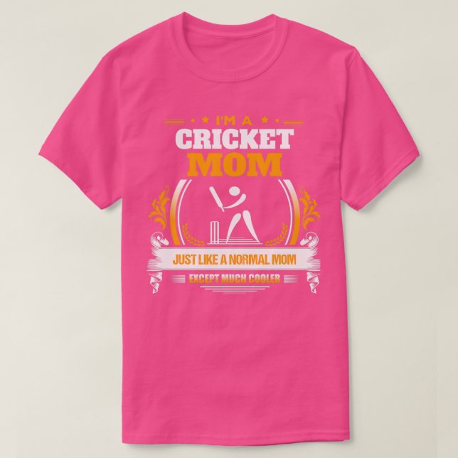 Camiseta Regalo de Navidades de cricket para mamás o regalo (Diseño del anverso)