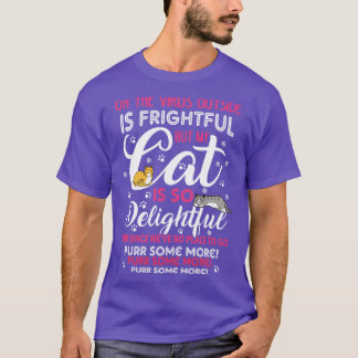 Camiseta Regalo de Navidades de Gatos de Feliz Navidad