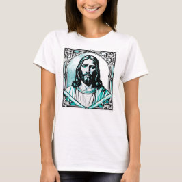 Camiseta Regalo de Navidades de Pascua de Jesucristo Verde 