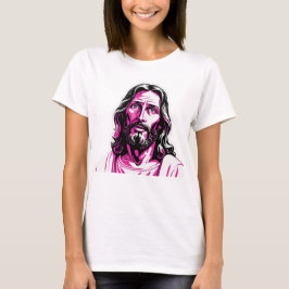Camiseta Regalo de Navidades de Pascua Rosa de Jesucristo