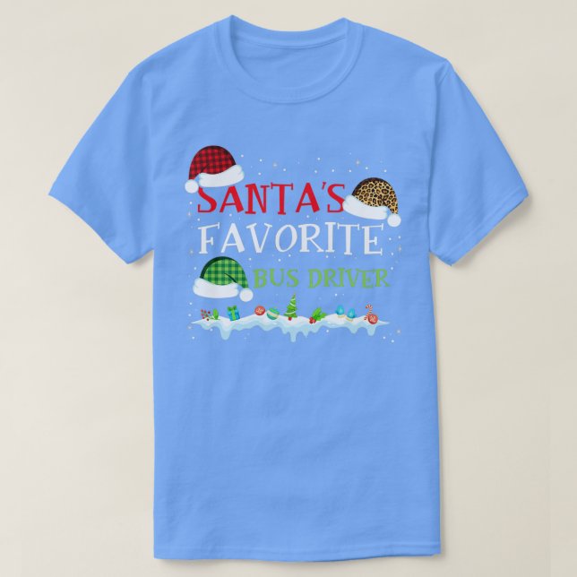 Camiseta Regalo de Navidades divertidos para conductores de (Diseño del anverso)