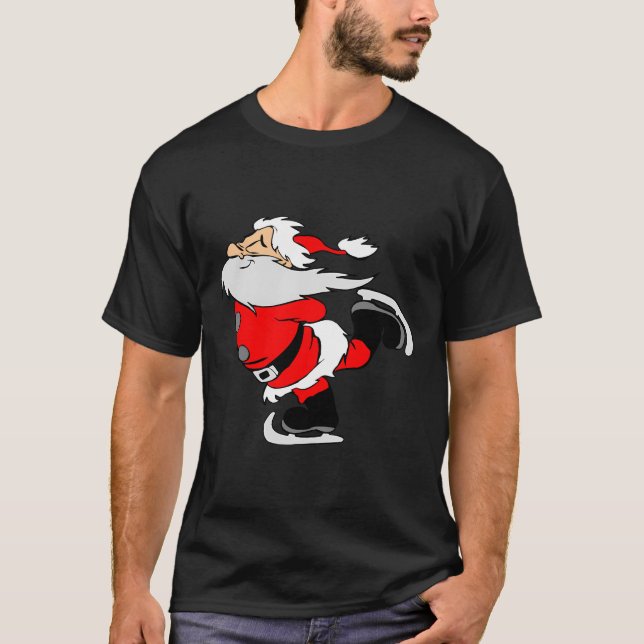 Camiseta Regalo de Navidades divertidos sobre patinaje sobr (Anverso)