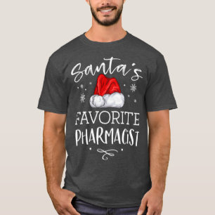 Camiseta Regalo de Navidades Pajama, farmacéutico favorito