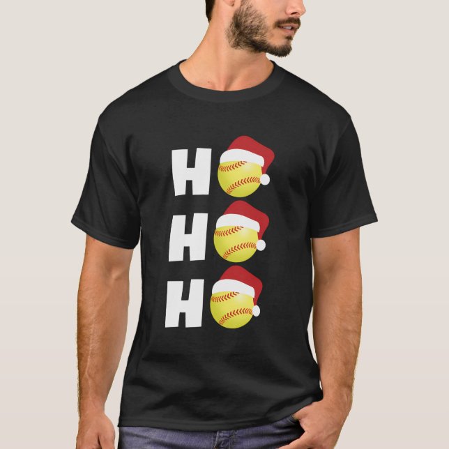 Camiseta Regalo De navidades Para El Entrenador De Softball (Anverso)