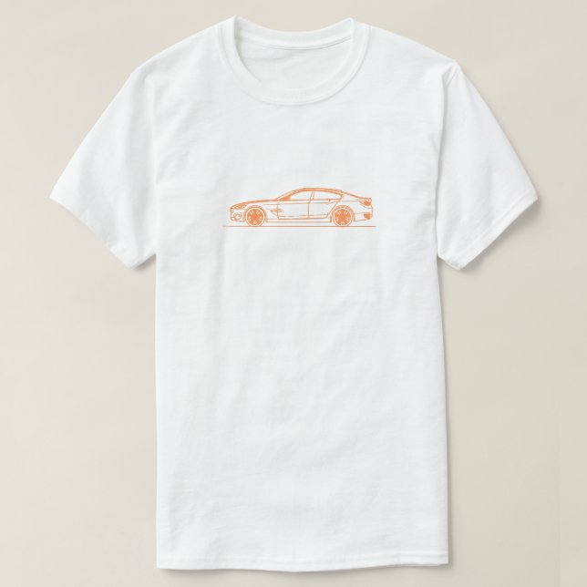 Camiseta Regalo de neón para auto para Lover (Diseño del anverso)