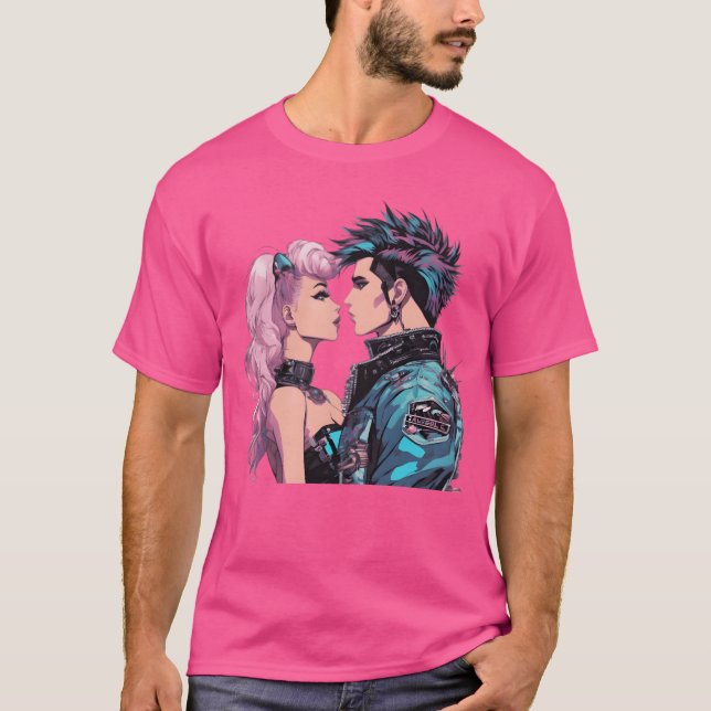 Camiseta regalo de New Wave de los 80 (Anverso)