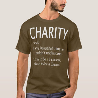 Camiseta Regalo de nombre de caridad 145