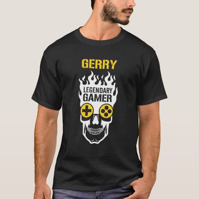 Camiseta Regalo de nombre de cereza - Jugador legendario pe (Anverso)