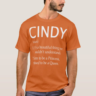Camiseta Regalo de nombre de cindy 27
