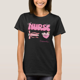 Camiseta Regalo de nombre de futura enfermera para estudian