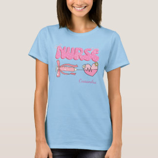 Camiseta Regalo de nombre de futura enfermera para estudian