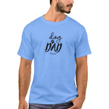 Regalo de nombres personalizados de Dog Dad