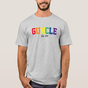 Camiseta Regalo de novedad de "tío - fecha de fin de año"