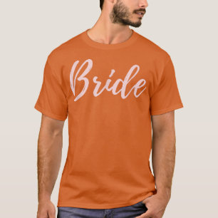 Camiseta Regalo de novia Conjunto Rosa Sonrojado Día de la