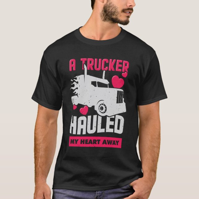 Camiseta Regalo de novia de camionera de la esposa del chof (Anverso)