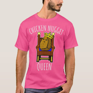 Camiseta Regalo de nuggets Reina de la pepita de pollo (4)