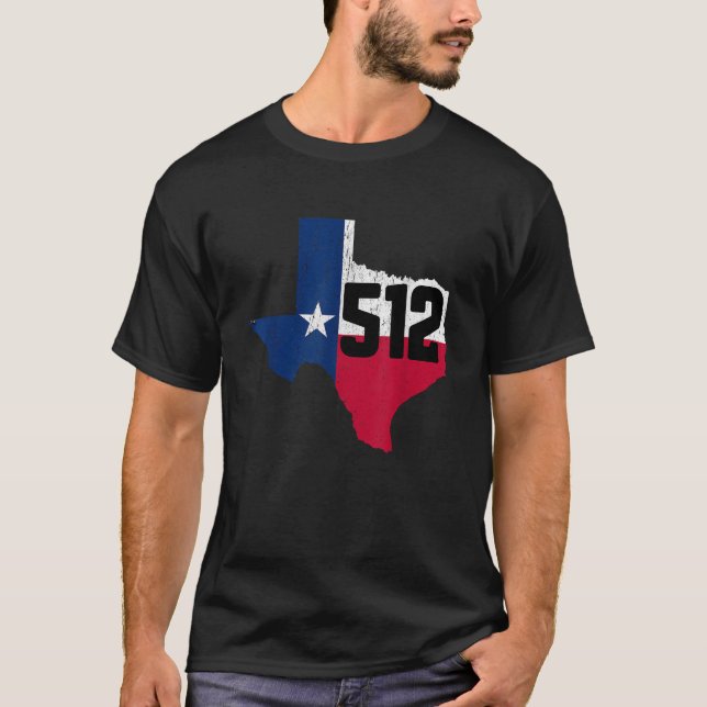 Camiseta Regalo de número de teléfono del área de Austin 51 (Anverso)