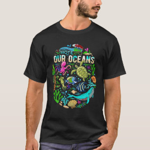 Camiseta Regalo de Ocean Lover Hombres Mujeres Niños Vida M