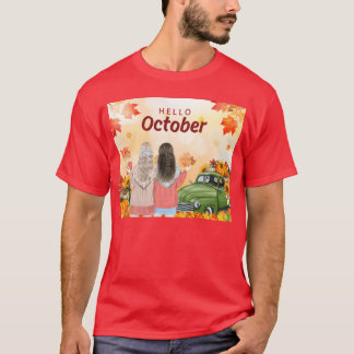 Camiseta Regalo de Octubre entre mi amigo y yo