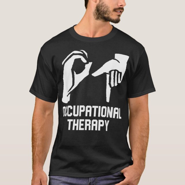 Camiseta Regalo de Ocupación por Terapia Ocupacional (Anverso)