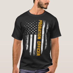 Camiseta Regalo de oficial de libertad condicional de la ba
