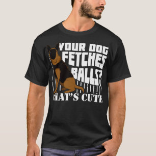 Camiseta Regalo de oficial de perro de la policía de pastor
