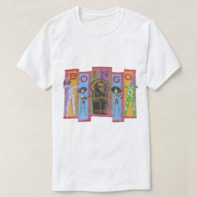 Camiseta Regalo De Oingo Boingo 80 Para Todos (Diseño del anverso)