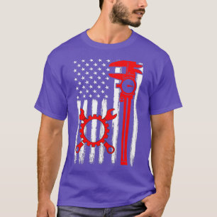 Camiseta Regalo de operador de máquina CNC con bandera de E