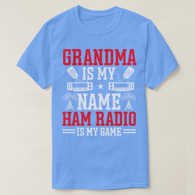 Camiseta Regalo de operador de radio aficionado de Morse Co (Diseño del anverso)