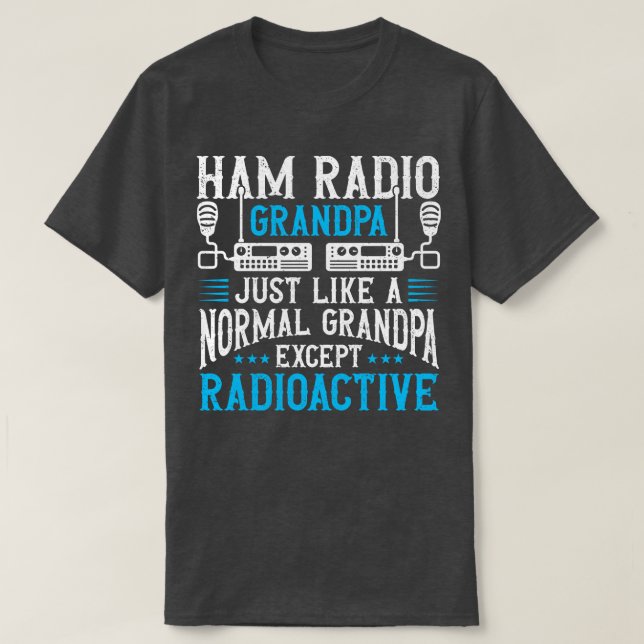 Camiseta Regalo de operador de radio aficionado de Morse Co (Diseño del anverso)