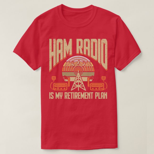 Camiseta Regalo de operador de radio aficionado de Morse Co (Diseño del anverso)