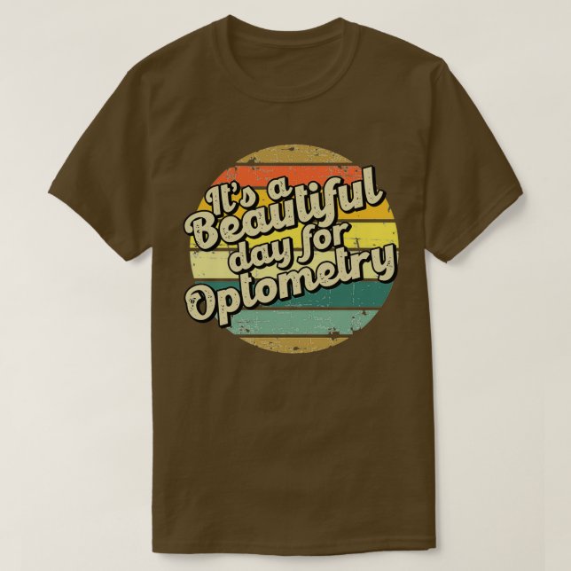 Camiseta Regalo de optometría para optometristas (Diseño del anverso)