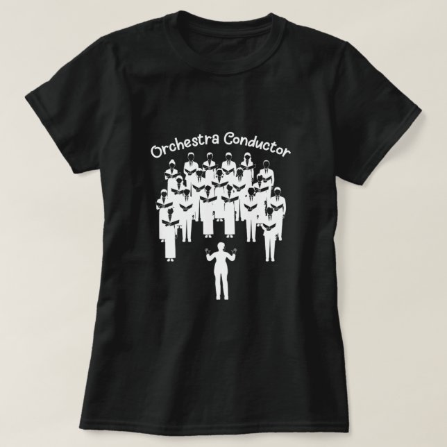 Camiseta Regalo de orquesta de orquesta (Diseño del anverso)