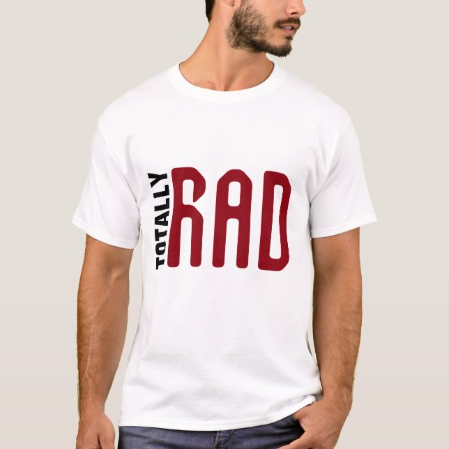 Camiseta regalo de padre totalmente rad para diseño de cami (Anverso)