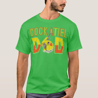 Camiseta Regalo de pájaro de padre de Cockatiel