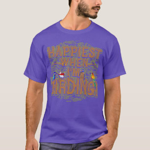 Camiseta Regalo de pájaros para observar aves