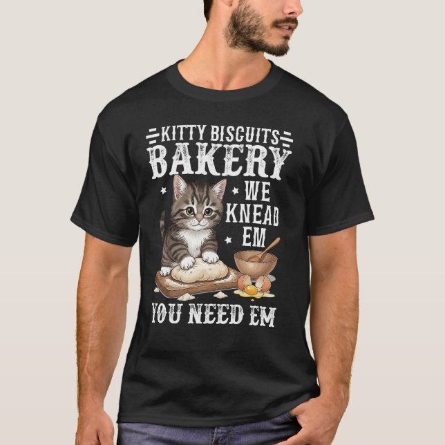 Camiseta Regalo de panadería de Cat Meme para los amantes d (Anverso)