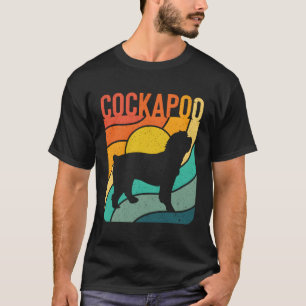 Camiseta Regalo de papá, amante de los perros retro de Cock