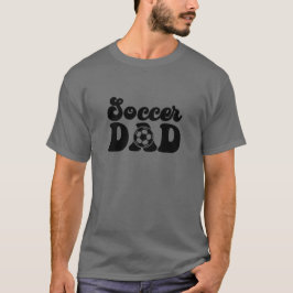 Camiseta Regalo de papá de fútbol personalizado