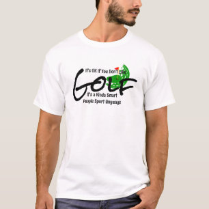 Camiseta Regalo de papá de golfer, como torneo de golf Funn