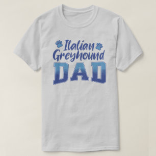 Camiseta Regalo de papá de Greyhound italiano por papá de p