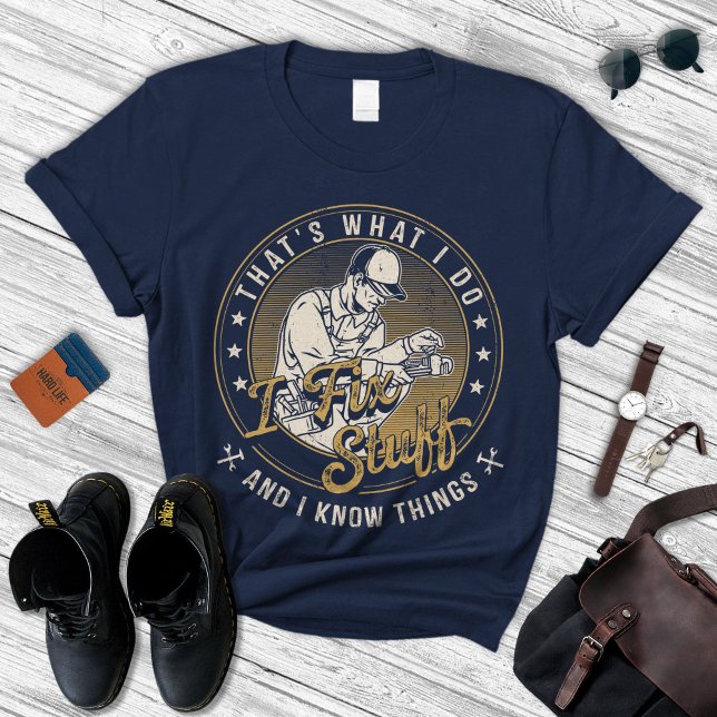 Camiseta Regalo De Papá Gracioso, Para El Marido Novio, Arr (Subido por el creador)