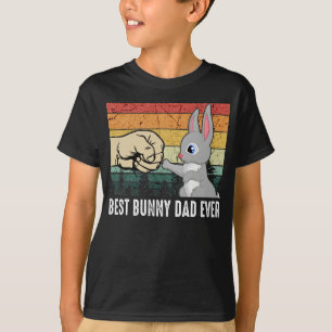 Camiseta Regalo de papá Vintage mejor conejito jamás