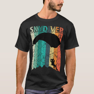 Camiseta Regalo de paracaidismo vintage paracaidista retro